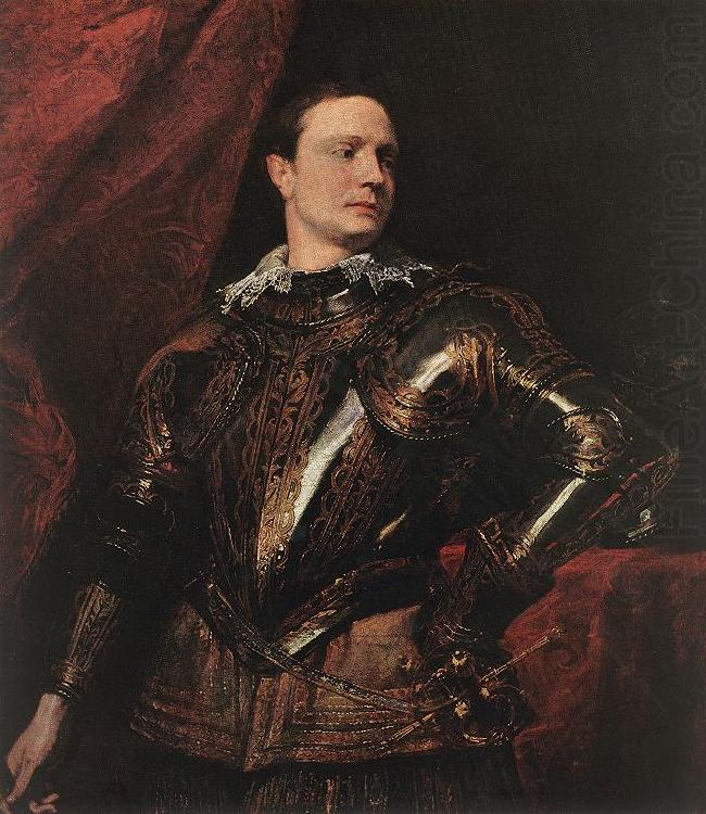 Portrait of a Young General dfgj, DYCK, Sir Anthony Van